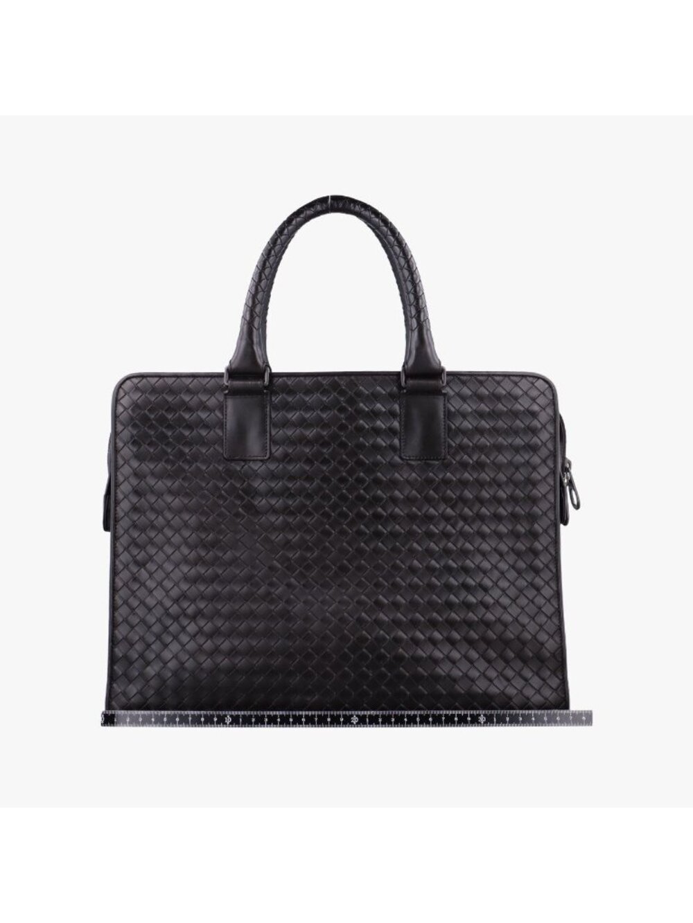 Bottega Veneta Intrecciato Brown Lambskin Handbag - Picture 2 of 16